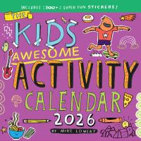 Kid’s Awesome Activity Wall Calendar 2026