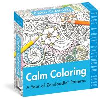 Calm Coloring Page-A-Day® Calendar 2026